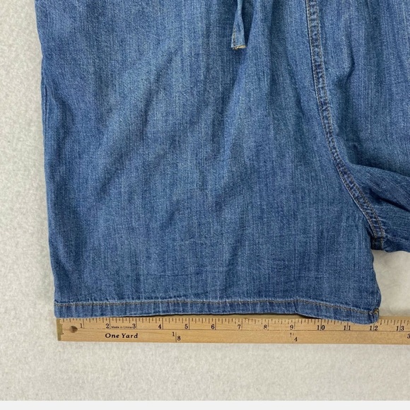 Universal Thread Blue Denim Romper - Picture 7 of 7